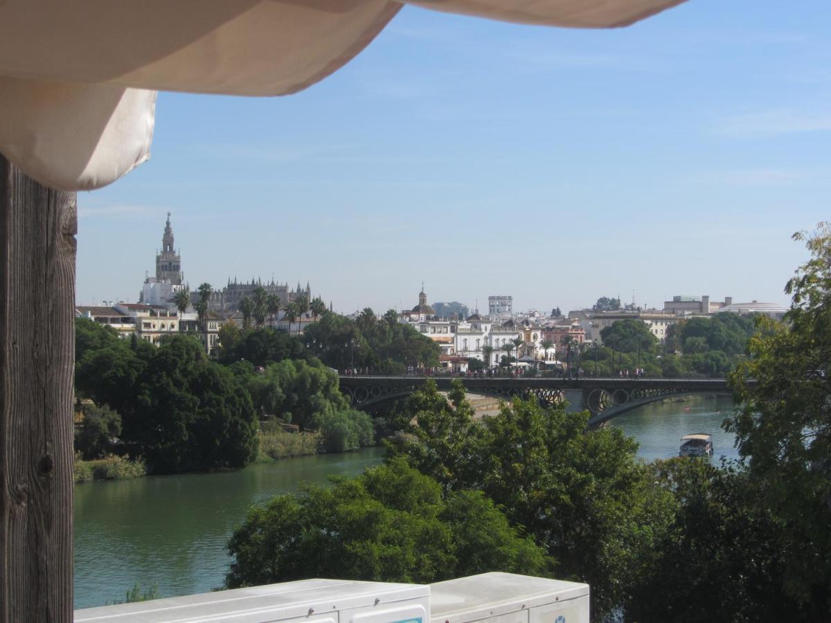 Trianabridgeviews Ático con vistas al puente de Triana calle Castilla 38 Sevilla Exterior foto
