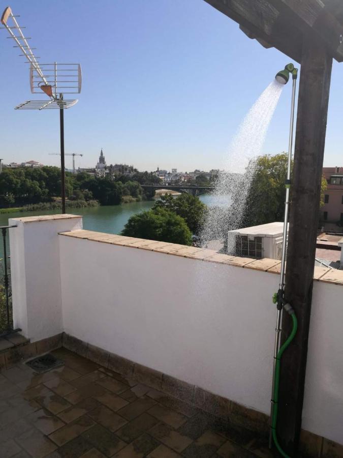 Trianabridgeviews Ático con vistas al puente de Triana calle Castilla 38 Sevilla Exterior foto