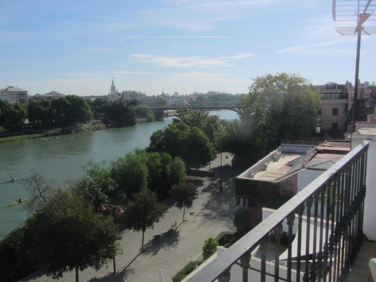 Trianabridgeviews Ático con vistas al puente de Triana calle Castilla 38 Sevilla Exterior foto